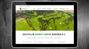Golfclub Sieben Berge Rheden / Alfeld Website - Videoproduktion